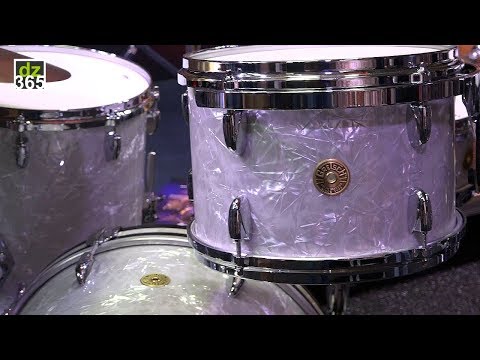 Gretsch 60's Marine Pearl drum demo - USA Custom
