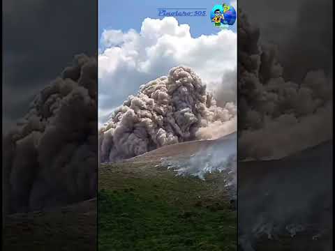 así se vivió la explosión del Volcán Telica el 29 de Julio 2026. León, Nicaragua