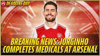 BREAKING NEWS: Jorginho Completes Medical At Arsenal | AFTV Transfer Deadline Day