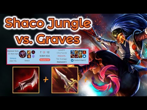 Shaco to Master - Diamond 2 Ranked with AD Shaco [League of Legends] Full Gameplay - Infernal Shaco