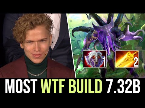 Topson with WEIRDEST Build on mid Faceless Void