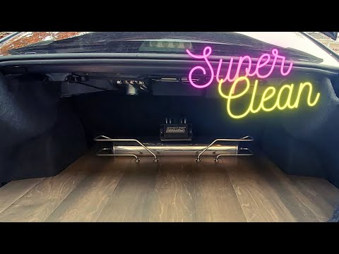 DIY Super CLEAN Airlift Trunk Setup!
