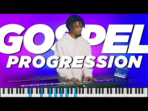 Simple Gospel Progressions to Learn for Contemporary Worship Music - Piano Lesson | Sunday Keys App