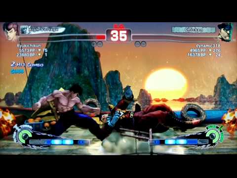 SSF4 AE:2012 Ryukichikun (Fei Long) vs dynamic318 (Bison)