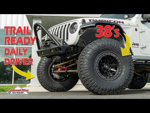 This JL Rubicon on 38 Inch Tires to Does It ALL!