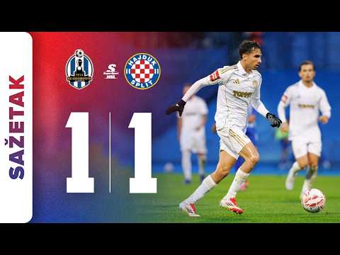 NK Nogometni Klub Lokomotiva Zagreb 1-1 HNK Hrvatski Nogometni Klub Hajduk Split
