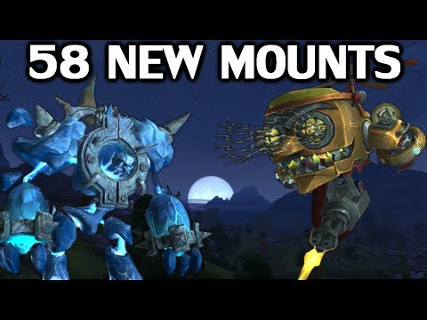 The 58 New Mounts in Battle For Azeroth