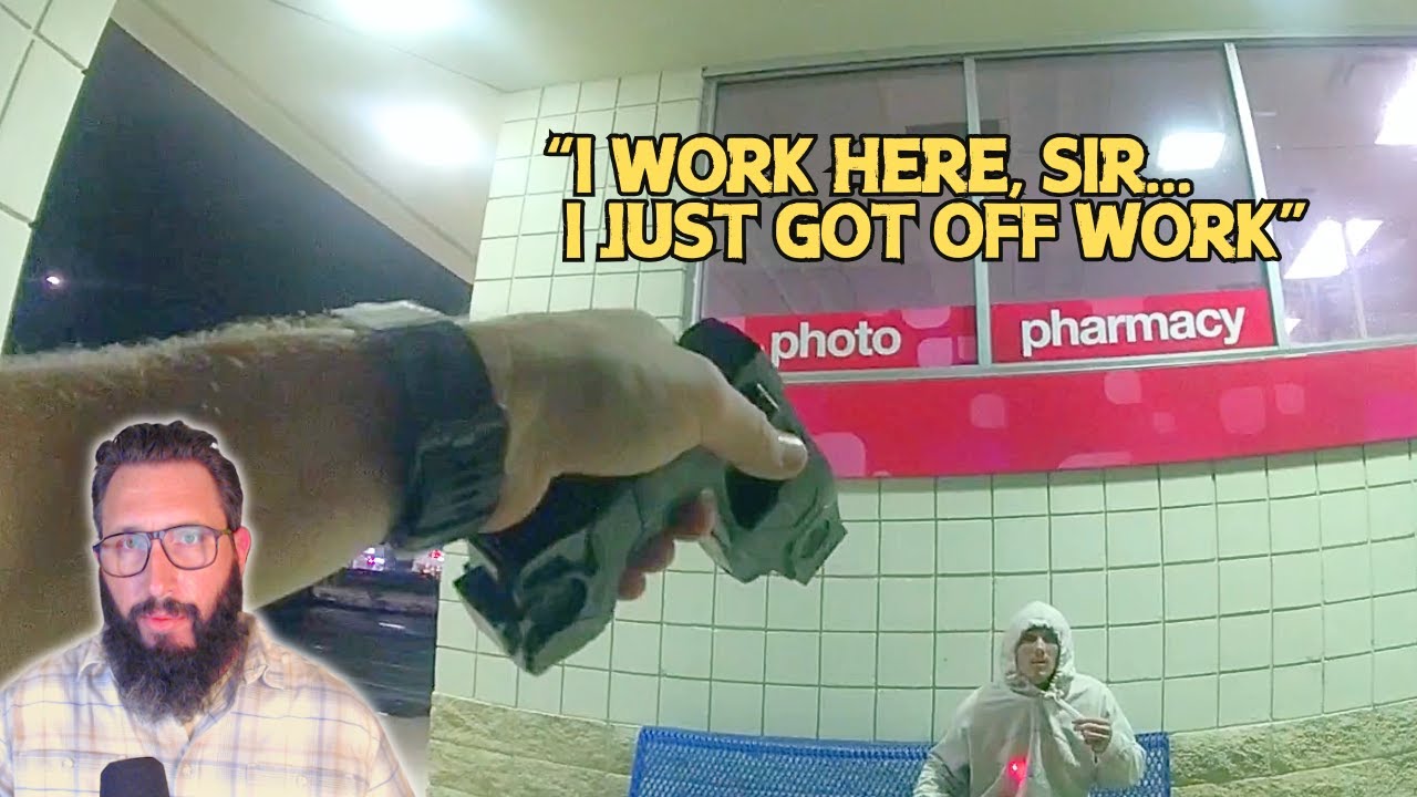 CVS Employee Arrested Waiting on Bench for Lyft Driver (7 MINUTES after closing the store)