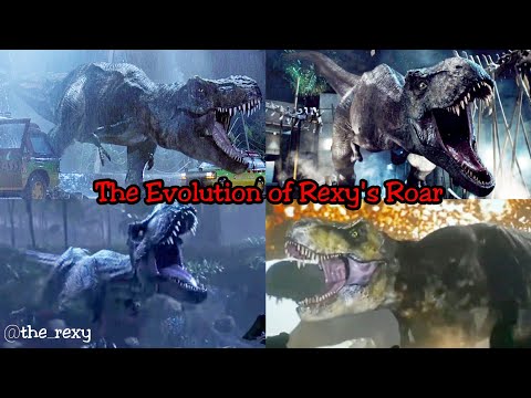 Every Iconic T Rex(Rexy) Roar of the Jurassic Franchise| Jurassic Park to JW: Dominion (1993-2022)