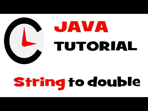 Minute Code Java String To Double