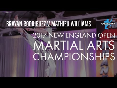 Brayan Rodriguez v Mathieu Williams | 2017 New England Open | Mens Point Sparring Eliminations