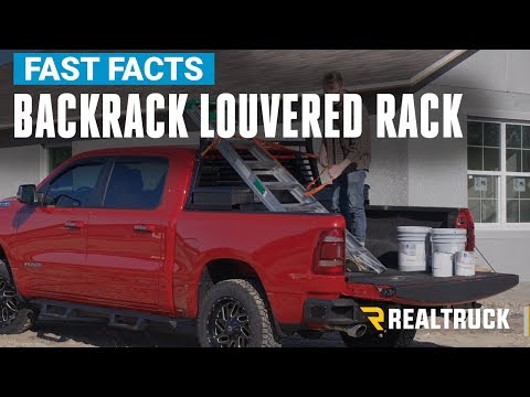 Backrack Louvered Headache Rack Fast Facts