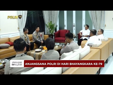 PRESISI UPDATE: ANJANGSANA POLRI KEPADA JENDERAL POLISI (PURN) TITO KARNAVIAN 18/06/25 (13.00)