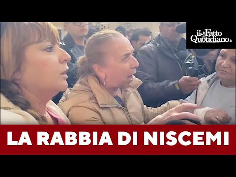 La rabbia di Niscemi: “Dov’è lo Stato? I miliardi inviati da Roma utilizzati per il territorio?”