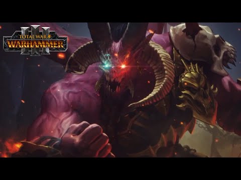 Skarbrand Khorne Campaign Cinematics | Total War: Warhammer III