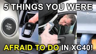 Volvo XC40 (2019-2026): 5 Things You Were Afraid To Do In Your XC40!