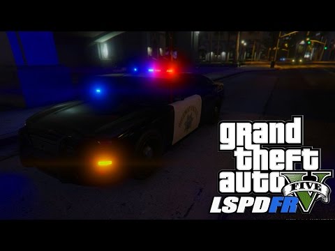 GTA:V LSPD:FR Highway Patrol | HIT BY A CAR! // EP.40