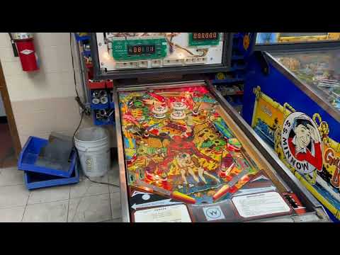1979 Williams Gorgar pinball repair Speech problems