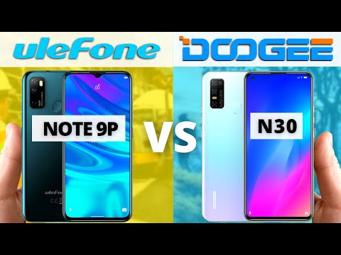 Doogee N30 vs Ulefone Note 9P (Rugged Phone Comparison)