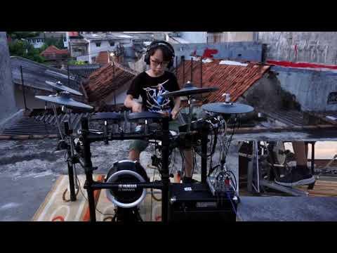 "Back to Life" drum cover by 12 years old Kenzie Brayden Adijaya