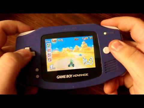 Game Boy Advance Backlight Mod Test
