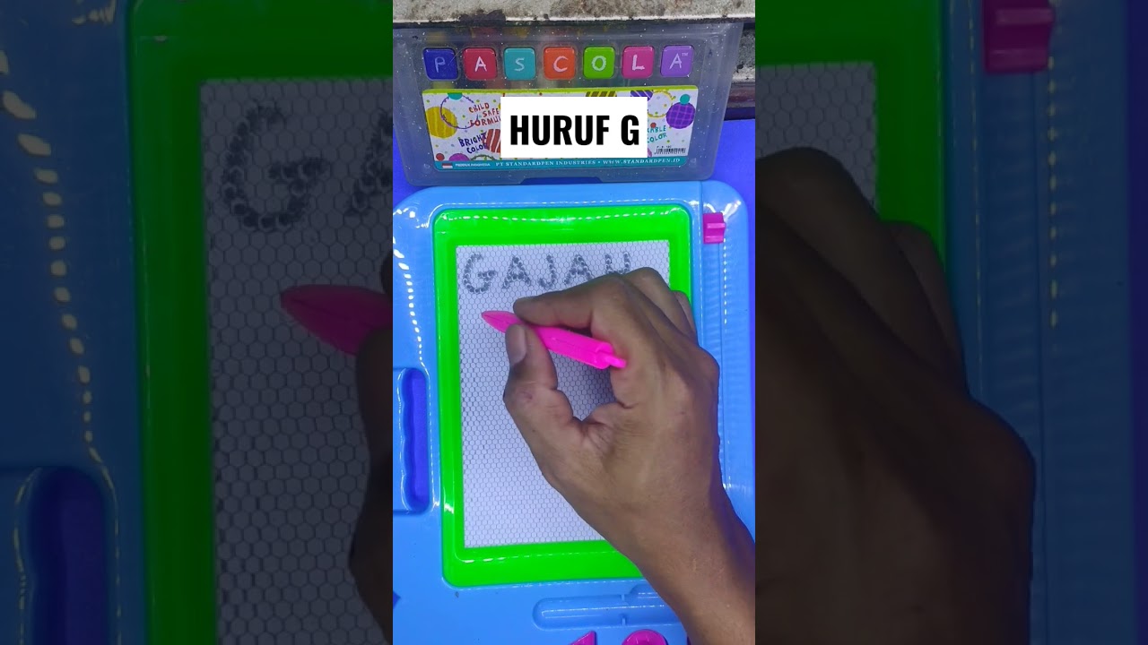 Belajar Menulis dan Membaca Suku Kata Huruf G untuk Anak Anak