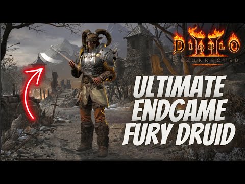This NEW Fury Druid Build CHANGED How I Feel About MELEE - Diablo 2 Resurrected
