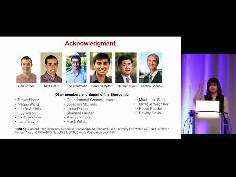 COSYNE 2020 - Session 2 | Latent space