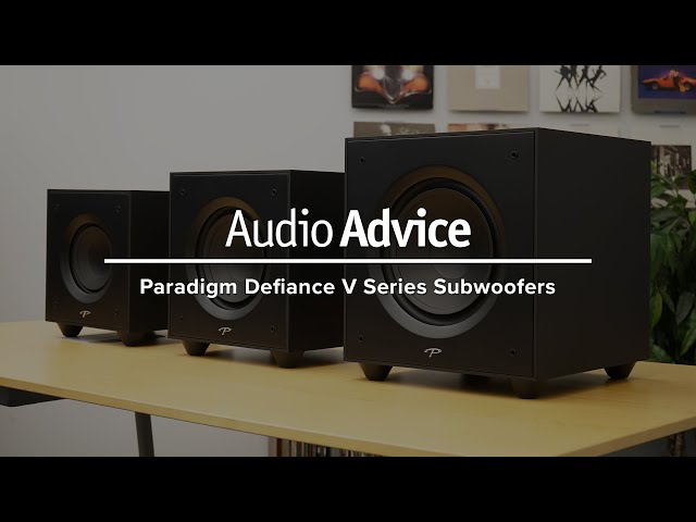 Paradigm Defiance V10 Subwoofer | Audio Advice