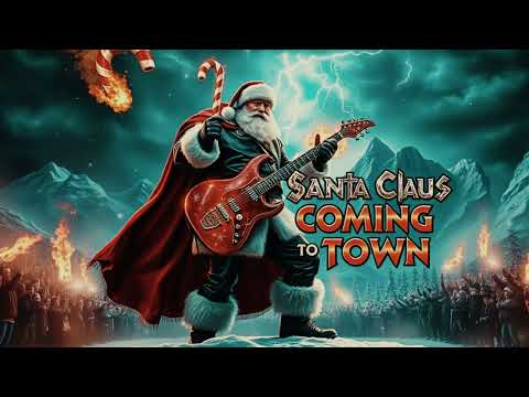 IRON PULSE - Santa Claus Is Coming To Town | Hard Rock Instrumental | Heavy Metal Christmas
