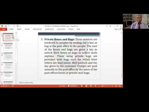 GOD FIRST COLLEGE: COMMERCE, NIPOST AND NITEL, SS2, WK 10