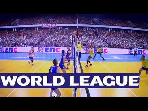 Serbia vs. Brazil - FIVB World League - Highlights