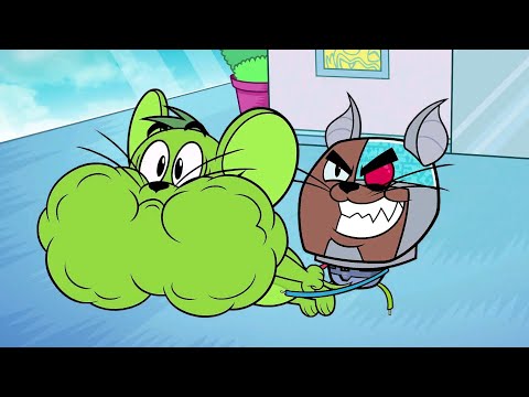 Cat & Mouse Team Work - Teen Titans Go! | Cy & Beasty