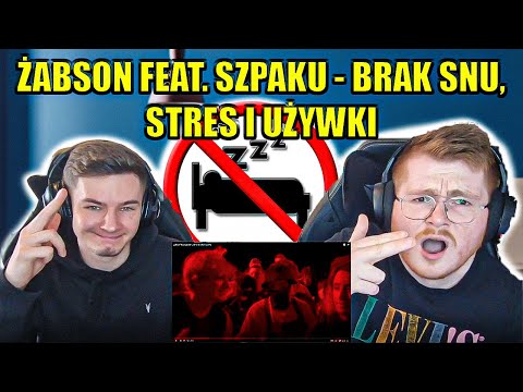DRILL TYPE?? ŻABSON FEAT. SZPAKU - BRAK SNU, STRES I UŻYWKI - ENGLISH AND POLISH REACTION