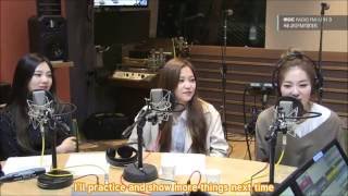 151001 Sunny's FM Date   Joy talked about Sungjae