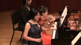 [MinJae Chay] Franck, Sonata in A Major for Violin and Piano (Apr 10 2016)