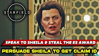 How to Steal the ES Award in Breaking the Bank Mission | STARFIELD | Speak to Sheila & GET Claim ID