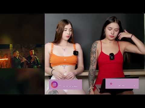 COLOMBIANAS REACCIONAN A Santa Fe Klan - Solo Contigo (Video Oficial)