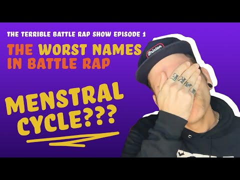 THE WORST NAMES IN BATTLE RAP?? - TBRS Episode 1