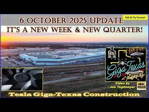 Big News Soon, Switchyard Expansion Progress & Model Y Body! 6 Oct 2025 Giga Texas Update (07:35AM)