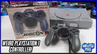 WEIRD But COOL PlayStation Controller! The Namco JogCon - Madlittlepixel