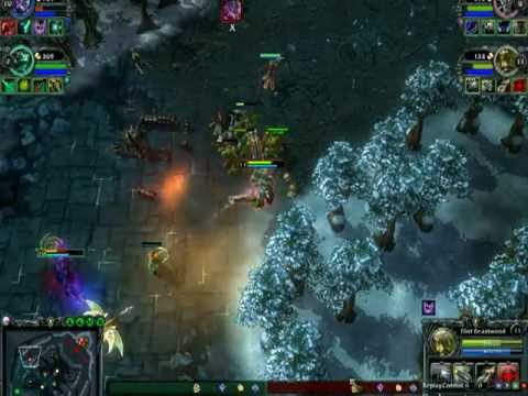 HoN-Flint Vs Soulstealer Epic Battle (xD)