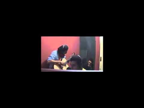 Pirisca Grecco gravando música Rica Silva - parte 02