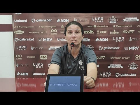 Coletiva ao vivo pós-jogo técnica Jéssica de Lima - AFE X INTER - 25/06/2023 !