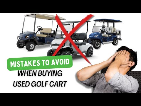 Top 7 Mistakes to Avoid When Buying a Used Golf Cart