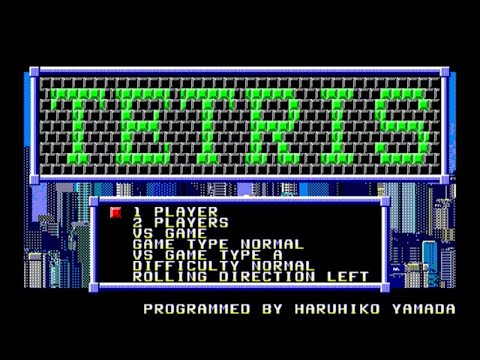 Sharp X1 Music: Tetris (Haruhiko Yamada)