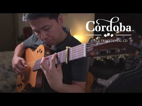 Córdoba Stage Traditional CD Nylon String Acoustic-Electric Guitar - Natural image 19