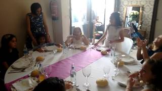 Sorpresa después de la comida