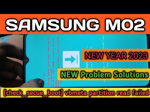 SAMSUNG M02 [check_secure_boot] vmeta partition failed Problem Solution by RT...