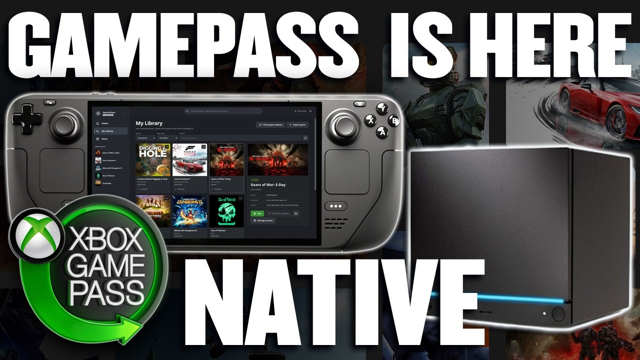 You Can NOW PLAY Your XBOX GAMEPASS PC Games NATIVELY On The Steam Deck & Steam Machine (Easy Guide) - YouTube